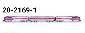 Mth O Scale Premier E-8 Aba Diesel Engine Set Rock Island With Proto-sound