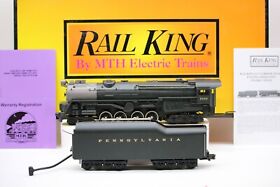 New Mth Rail King-pennsylvania Prr S-2 Turbine Steam Engine 30-1149-1 Protosound