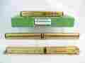 Omi-5445 Overland Models Omi Ho Brass Green Diamond Ic 5-car Articulated Train Set Rare