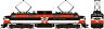 84510 Rapido Ho Scale New Haven Ep-5 Electric Locomotive #378
