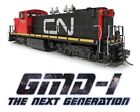 4-axle Rapido Trains 10535 Ho Canadian National Locomotive Dcc