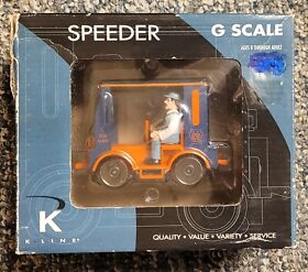 Rare K-line K-92009 G Scale Long Island Railroad Lirr Speeder Ln In Box