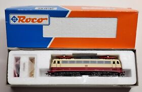 Roco 43448 Ho Dc Br114 Electric Locomotive Serviced Tee Rheingold #a