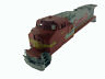 Santafe514custombuilt Scotts Train Warehouse Santa Fe Custom Built Locomotive Shell Scott