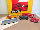 T-605 Set Tyco Mantua Red Ball Express Steam Locomotive Cars