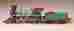 Sh-103 Gem Models Ho Brass 4-4-0 William Crooks St.p P Old Time Custom Painted