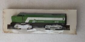 Tyco Ho Diesel Locomotive Burlington Northern #415 New Sealed In Pkg