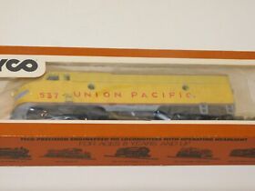 Vintage Tyco Ho Scale Diesel F9 A Unit Union Pacific # 537 Tested And Runs