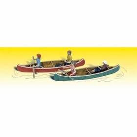 Wooa2200 Woodland Scenics N Canoers Figures