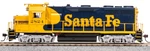 Broadway Limited 7530 Ho Emd GP35 Atsf 2824 Warbonnet PARAGON4 Sound/dc/dcc. Fixed Price $275.55.