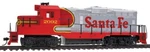 Walthers Ho Scale Emd GP9M Standard Dc Santa Fe #2092 931-113. Fixed Price $71.42.