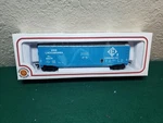 Bachmann Ho 51' Erie Lackawanna 68279 Double Plug Door Box Car, New. Fixed Price $5.00.