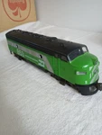 Ahm 5015 Ho Burlington Northern Alco Century 424 Locomotive #853 Green Works. Fixed Price $24.99.