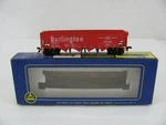 Vintage Ahm Red Cb&q 172700 Burlington 4-BAY Open Hopper Car #5272G Nos. Fixed Price $16.99.