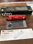 New Kato Ho Canadian Pacific Cp Rail GP35 Diesel Locomotive #5021. Fixed Price $119.00.