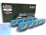 Kato Koki 104 18D Container Transport 2-CAR Set 3-511 Jp. Fixed Price $111.64.