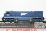 Atlas Silver Ho Missouri Pacific Ge U30C Ph. 2 Diesel Locomotive No# Nib Dcc Rdy. Fixed Price $138.00.