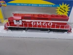 Athearn Gulf Mobile & Ohio SD40 Powered Locomotive # 910 With Dcc Ho Scale. Fixed Price $140.00.