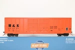 Athearn Ho Scale H&s Hartford Slocomb 50' Fmc Centered Dd Box Car #4082 Nos. Fixed Price $38.00.