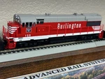U28B Burlington Road Switch Loco / Dcc Ready Ho Scale " Chinese Red New Oop. Fixed Price $265.95.