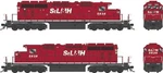 25344 Bowser Ho Gmd SD40-2 Loksound And Dcc St. Lawrence & Hudson #5615. Fixed Price $238.00.
