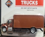 Walthers/boley-international 4900 Single-axle Box Van Ups Style-brown HO=1/87. Fixed Price $14.98.