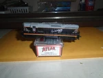 Atlas #53605 Emd SD-7 Dieel Locomotive Burlington Route #318 (dcc Added). Fixed Price $100.00.