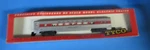 Tyco Santa Fe Streamline Coach Vista Club Dual Lighted Ho Scale- Vg. Fixed Price $26.24.