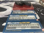 Ho Broadway Limited Santa Fe 4-8-4 #3751 Tcs Wowsound + Burlington Passenger Car. Fixed Price $460.00.