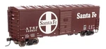 Walthers Ho Scale 40' 1948 Boxcar Ready To Run Santa Fe #143820 910-1203. Fixed Price $29.90.