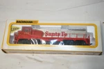 New Lighted Bachmann Santa Fe #350 Ho Deisel Locomotive Electric Trains RS-2. Fixed Price $59.95.
