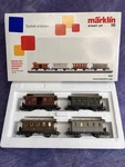 Marklin Ho 4035 Prussian Car Passenger Train Set Original Box. Fixed Price $79.99.