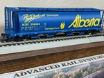 Alberta Heritage " Carmangay Cylindrical 4-BAY Hopper Etched Scale New Oop. Fixed Price $76.95.