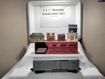 Scale Kris Model Trains (kmt) Wabash "follow The Flag" Stock Box Car # 1622. Fixed Price $22.50.