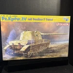Dragon 6824 Pz.kpfw.iv Panther W/turret Model KIT-NIB-1:35 Scale. Fixed Price $69.50.