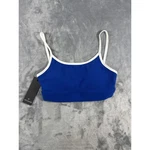 First Division Royal Blue Ribbed Sports Bra White Contrast Stripe SET8V1-BLU M. Fixed Price $9.99.