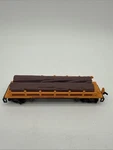 Bachmann Ho Scale Ponderosa Lumber Company Car With 2 Logs. Fixed Price $11.39.
