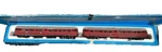 Marklin Hamo 8376 Eta Set 1ST/2ND Cl. + Esa Class, Red Livery, Beige Band. Fixed Price $116.58.