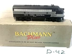 Bachmann Plus Ho Scale Nyc #1873 Diesel Locomotive, Tasted. In Box. Fixed Price $59.00.