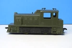 Tyco Ho Diesel Military Switcher Locomotive Powered Wheel -no Box L-1650. Fixed Price $19.99.