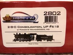 Broadway Limited #2802 2-8-0 Consolidation Up #618 W/PARAGON2 Sound/dc/dcc. Fixed Price $389.99.