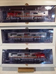 Broadway Limited 6898+6900 Atsf A-b-a Set Of E-1'S Postwar Sound For Dc+dcc. Fixed Price $700.00.