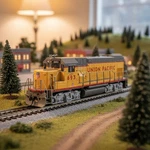 Portable Emd GP15-1 Standard Dc Union Pacific Ho Scale Train Locomotive Model. Fixed Price $169.89.
