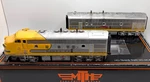 Ho Mth 80-2114-1L 80-2114-1T F7 Ab Set Santa Fe Yellow Bonnet 304 324B Weathered. Fixed Price $429.99.
