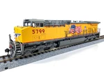 Ho Kato 37-6434 Union Pacific AC4400CW Locomotive #5799 Dcc/sound. Fixed Price $249.00.