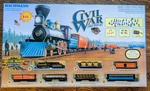 Bachmann Ez Mate Civil War Union Train Set Ho Scale Electric. Fixed Price $245.00.