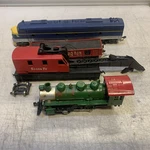 Ho Train Cars Bachmann Rivarossi (X4) Lot. Fixed Price $82.99.