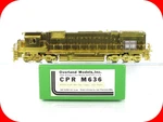 Ho Scale Brass ***canadian Pacific*** M636 Locomotive #4705-4728 Overland 5290. Fixed Price $409.95.