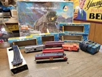 Vtg Ho Scale Ahm New Haven Diesel Locomotive Train Set W/atlas Track & Box!. Fixed Price $59.95.