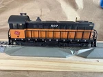 Vintage Ahm Milwaukee Road 807 Alco-style 1000HP Switcher Dummy Ho Scale Made. Fixed Price $60.00.
